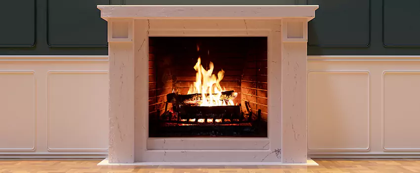 Decorative Electric Fireplace Installation in Plant City, Florida