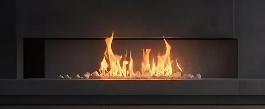 B-Vent Gas Fireplace Installation in Plant City, FL