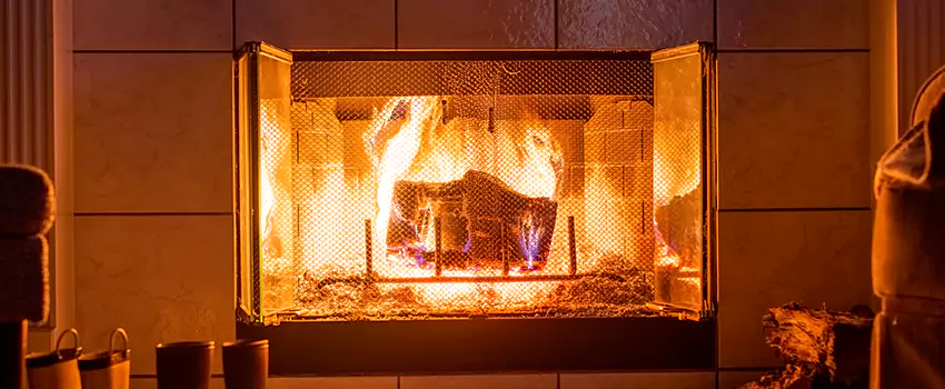 Mendota Hearth Landscape Fireplace Installation in Plant City, Florida